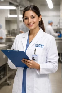 Profissional da vigilância sanitária