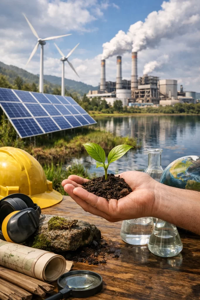 Sustentabilidade e conformidade com a legislação ambiental