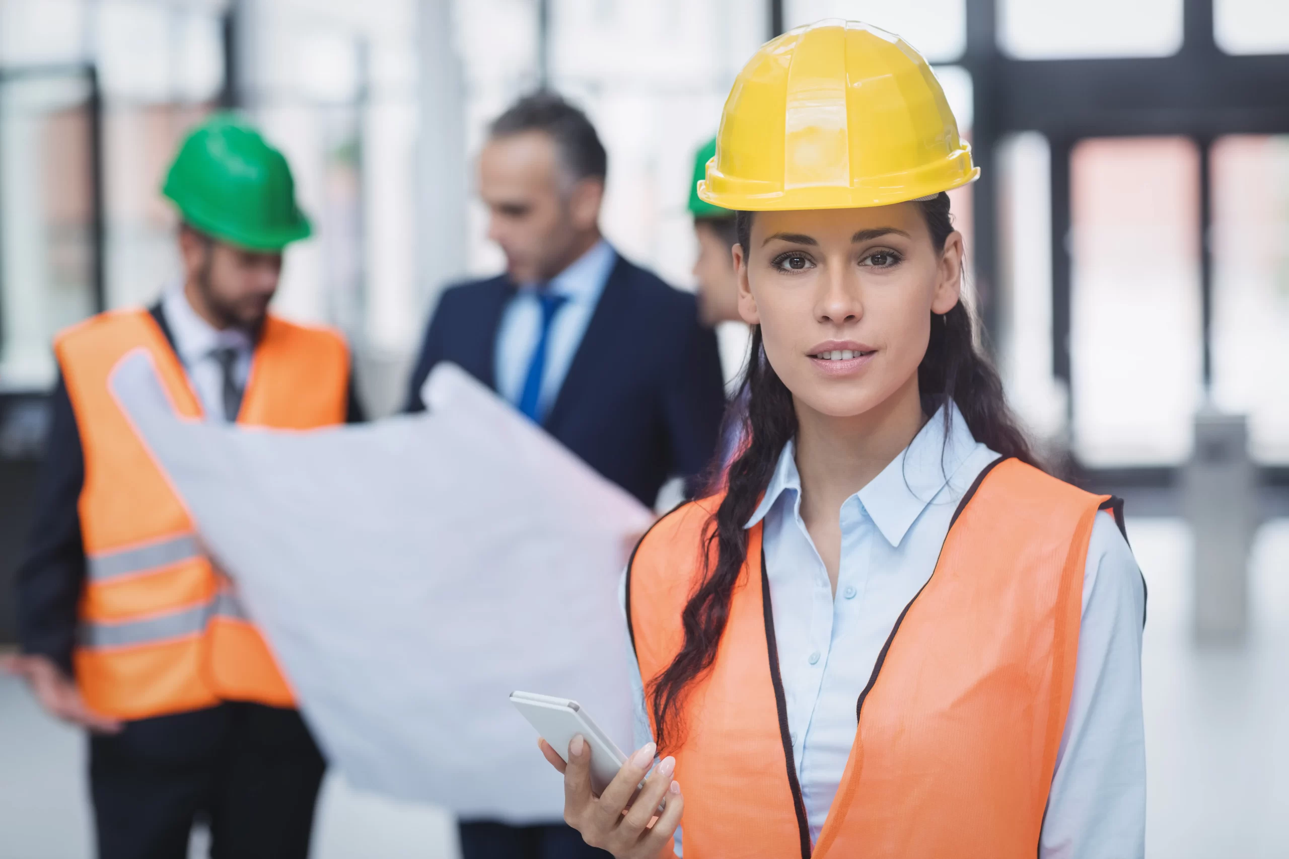 Profissionais e técnicos de segurança do trabalho